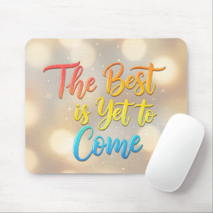 Modern Motivational Desk Decor - Vibrant Gradient Mouse Pad