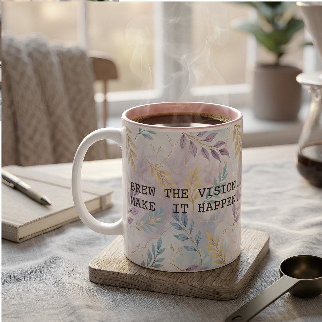 Modern Motivational Quote Typography Coffee Mug (Creator Uploaded)
