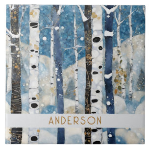 Modern Mountain Ceramic Tile