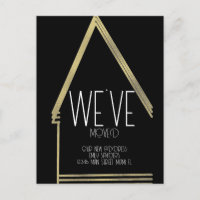 Modern Moved NEW HOME Address House