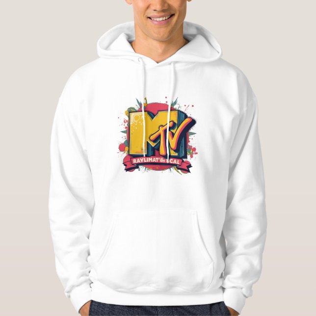 Modern MTV Logo Remix T-Shirt Hoodie (Front)