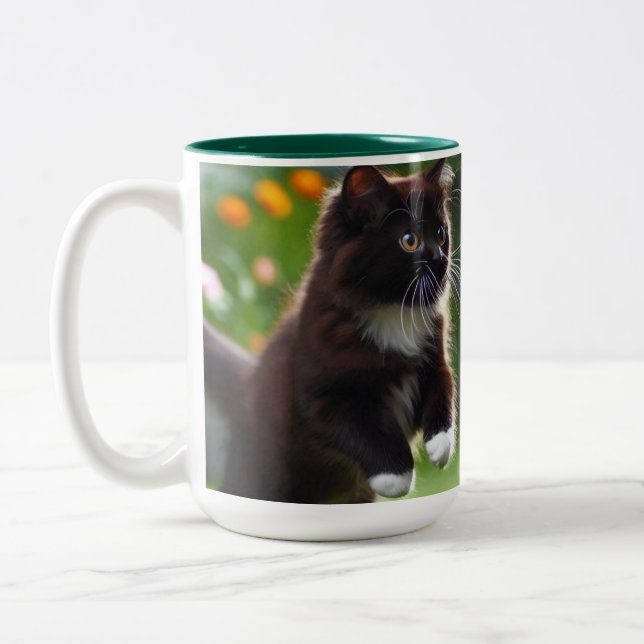 Modern Mug Design and Cute Mug and Trendy Mug cats (Left)