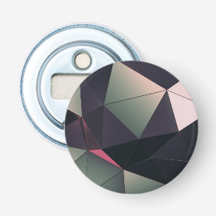 Modern Multi-Colour Polygons Bottle Opener