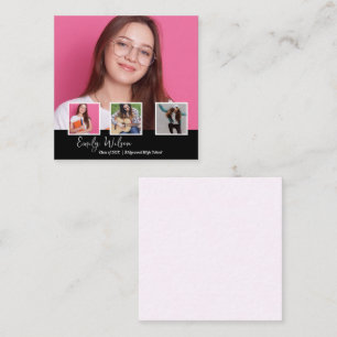 Modern Multi Photo Senior Graduation Announcement
