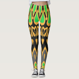 Modern multicolor classic "Ratti_Creative_Arts" Le Leggings