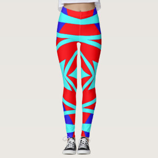 Modern multicolor classic "Ratti_Creative_Arts" Le Leggings