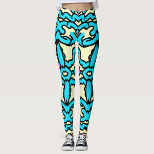 Modern multicolor trendy "Ratti_Creative_Arts" Le Leggings