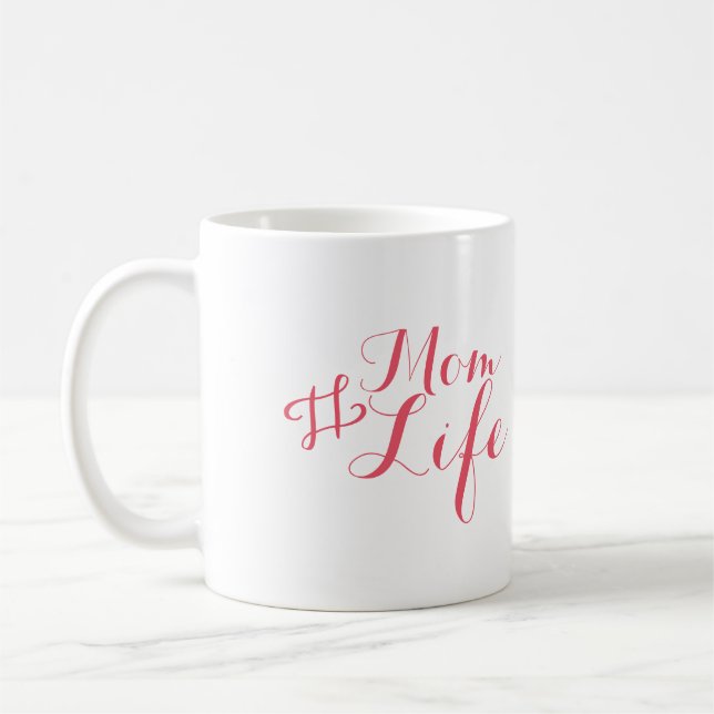 Modern  Mum Life Mug (Left)