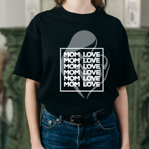 Modern Mum Love – Minimalist Mother’s Day Tri-Blend Shirt