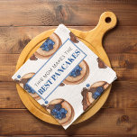 Modern Mum Makes Best Pancakes Gift Tea Towel<br><div class="desc">Looking for a unique and personalised gift for the mum who loves to cook? Check out our "Modern Mum Makes Best Pancakes" gift collection on Zazzle!

This collection features a variety of products with a fun and playful pancake design,  including aprons,  tote bags,  coffee mugs,  and more.</div>