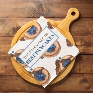 Modern Mum Makes Best Pancakes Gift Tea Towel