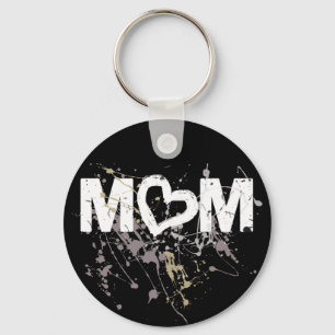 Modern Mum, O Heart Design Key Ring
