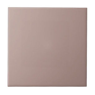 Modern Mushroom Pink Plain Solid Colour Ceramic Tile