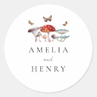 Modern Mushroom Wedding Favour