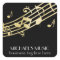 Modern Musical Business Branding Gold Music Notes