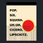 Modern Musical Theatre Poster - Chicago<br><div class="desc">He Had It Coming because he didn't get this poster! Join the Cell Block Tango with this modern "Chicago" poster! Perfect for any Musical Theatre lover's home!</div>