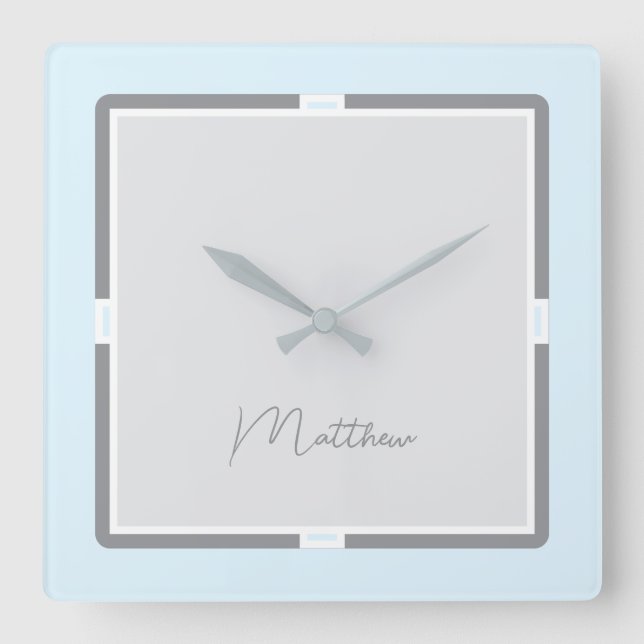 Modern My Butterfly Clock (Front)