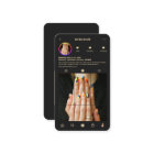 Modern Nail Artist Salon Black Instagram 