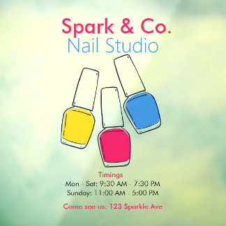Modern Nail Bar | Colourful Nail Studio