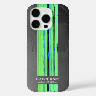 Modern Name Abstract Texture iPhone Case