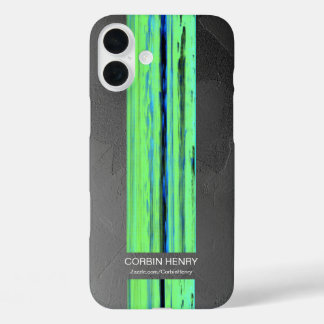Modern Name Abstract Texture iPhone Case