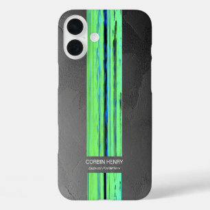 Modern Name Abstract Texture iPhone Case