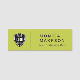 Modern Name, Logo And Title Name Tag