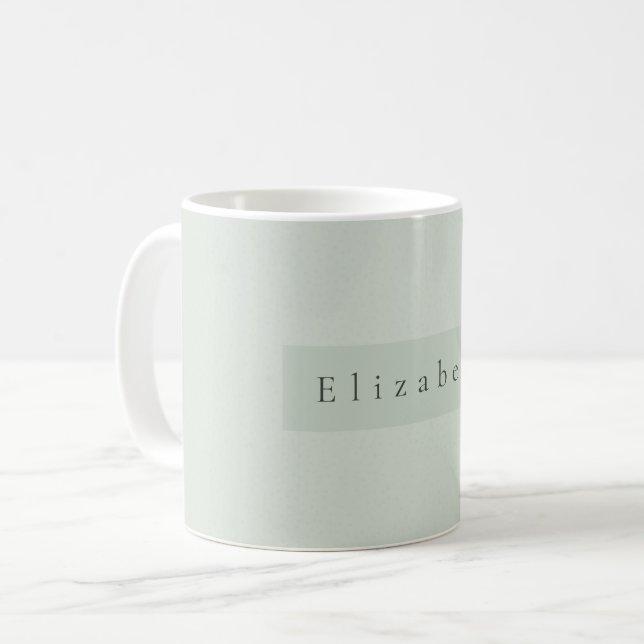 Modern Name Mug  (Front Left)