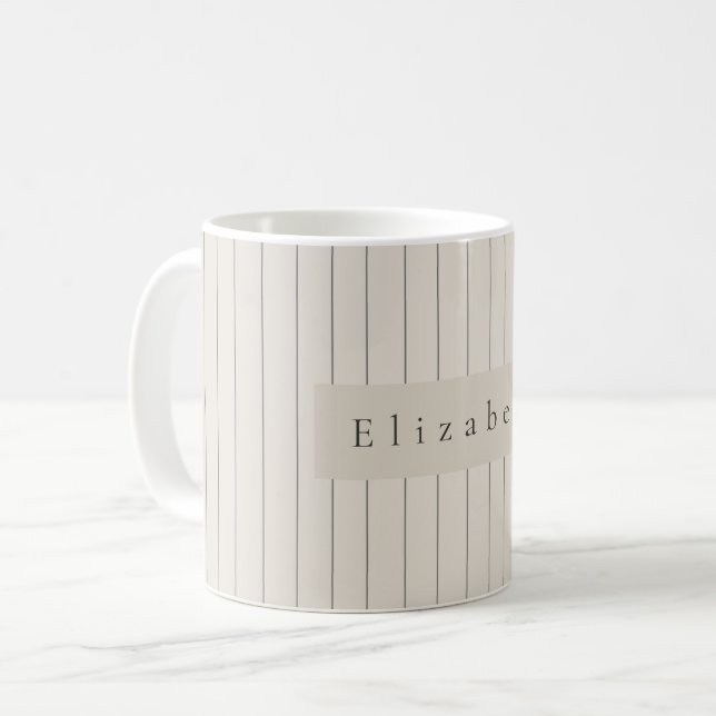 Modern Name Mug  (Front Left)