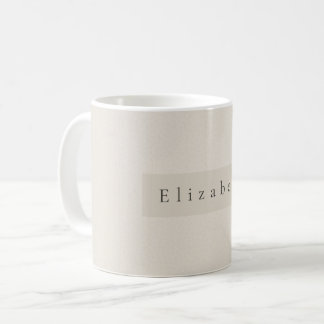 Modern Name Mug 