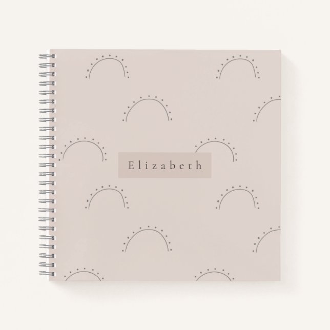Modern Name  Notebook (Front)