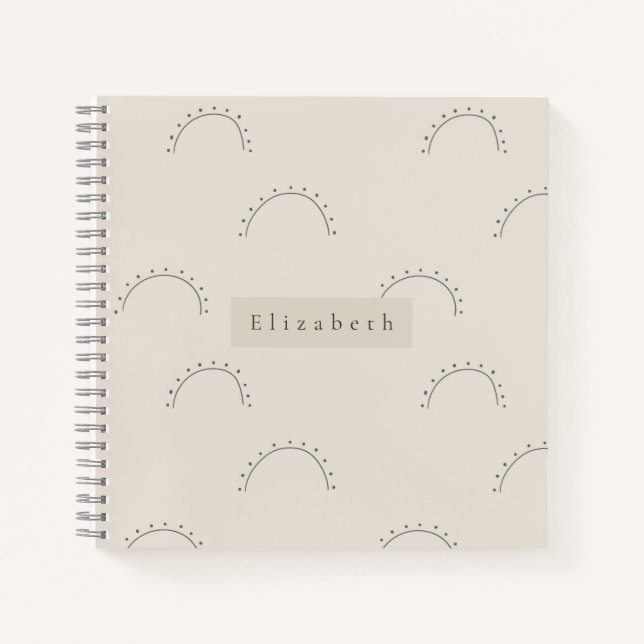Modern Name Notebook  (Front)