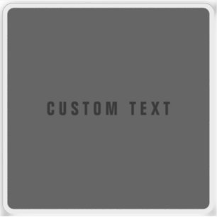 Modern Name or other Text Template   Dark Grey