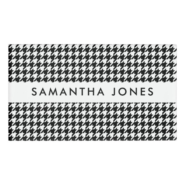 Modern Name Tag (Front)