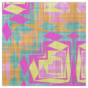 Modern Native American 23 Custom Fabric