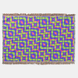 Modern Native American 25 Throw Blanket