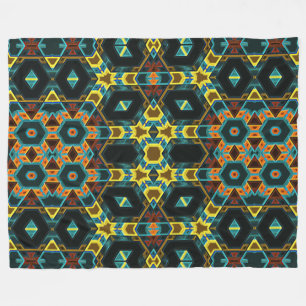 Modern Native American 2 Fleece Blanket
