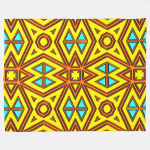 Modern Native American 31 Fleece Blanket