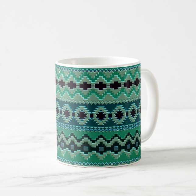 Modern Native American 39A-B Options Coffee Mug (Front Right)