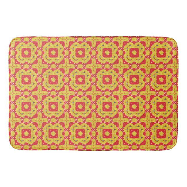 Modern Native American 8 Bath Mat (Front)