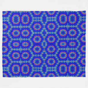 Modern Native American 9 Fleece Blanket