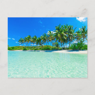 Modern Nature Beach Landscape Postcard