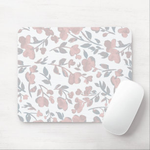 Modern Nature Floral Photo Mouse Pad