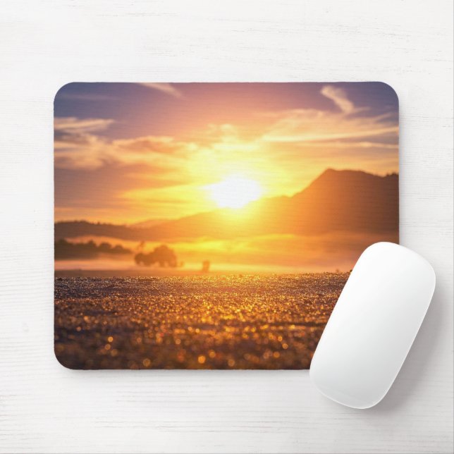 Modern Nature Photo  Mouse Pad (With Mouse)