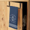 Modern Nautical Custom Boat Name Anchor Welcome