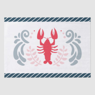 Modern Nautical Wedding Tissue Paper