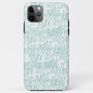 Modern Nebula Scribble Pattern iPhone 11 Pro Max Case