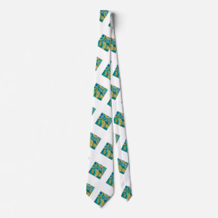 Modern Neck Tie Octopus Design