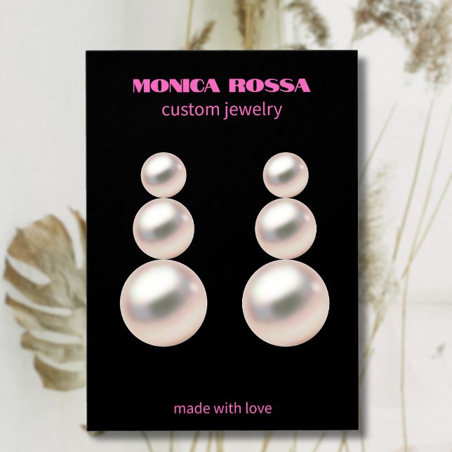  Modern Neon Pink Black jewellery earring display (Creator Uploaded)