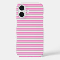 Modern Neon Pink Stripes with 3D Effect